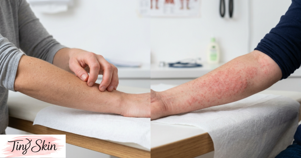 itchy skin no rash