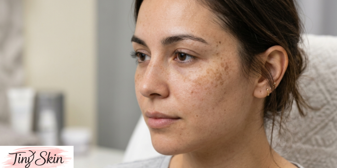 dark spots on face