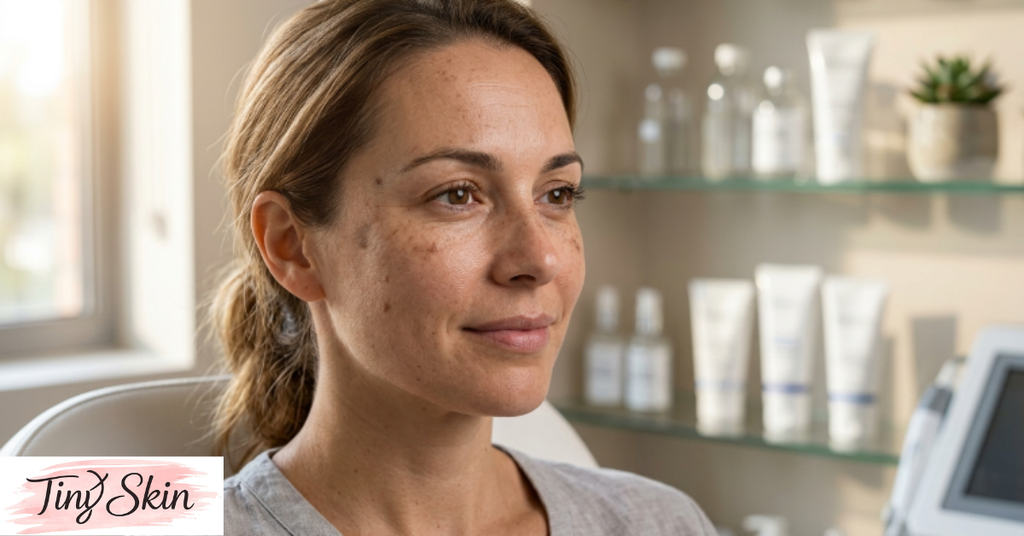 dark spots on face