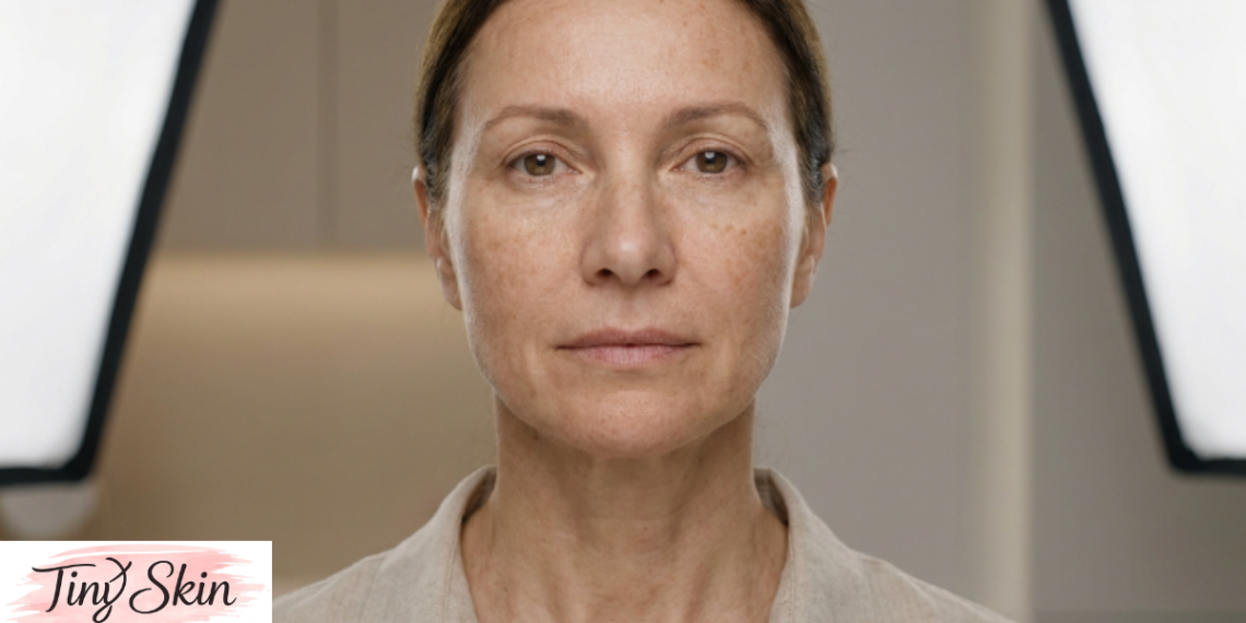 mottled skin