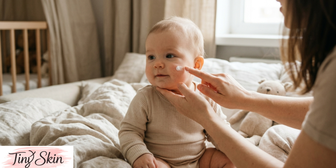 baby dry skin on face